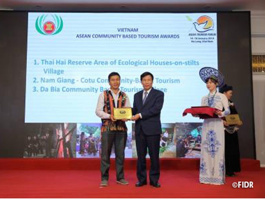 ナムザン郡カトゥー族観光組合が「ASEANコミュニティー・ベースド・ツーリズム（CBT）賞」を受賞