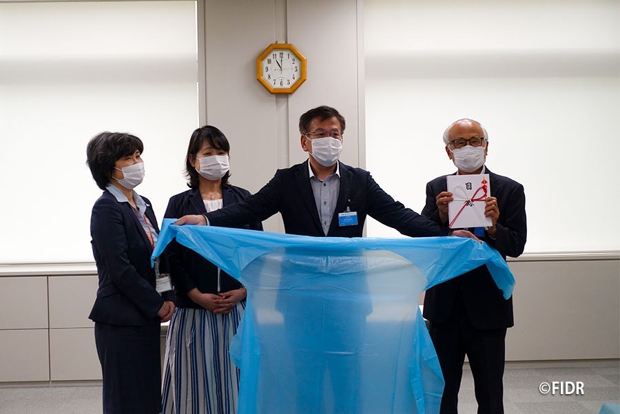【第五報】医療用防護服を東京都の障がい児施設に寄贈しました