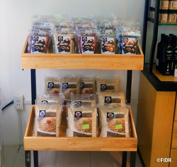 ダナン市においてナムザン郡農産物の販売がスタートしました