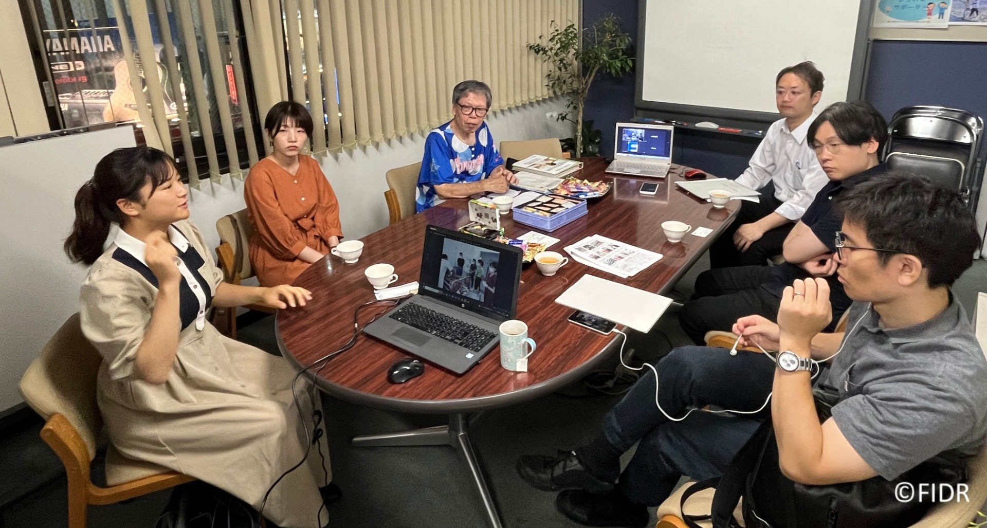 【FIDRカフェ ボランティアさん同士で話そう!】を開催しました