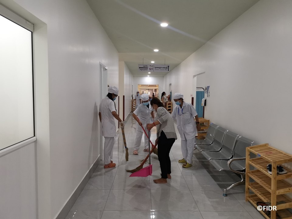 A challenge of Surgical Ward Staff in making new building cleaner
