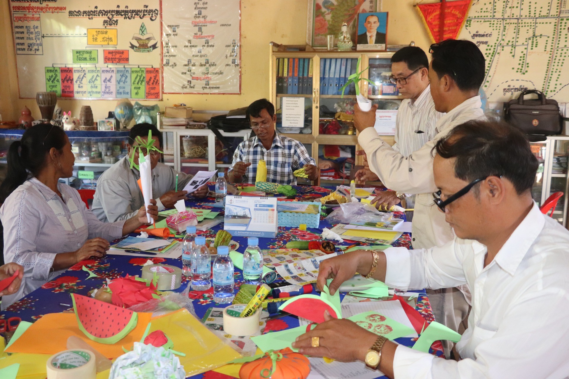 Efforts in national level and grassroots level to introduce nutrition education in Cambodian public school