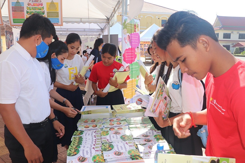 FIDR participated in the "National Nutrition Day" in Cambodia