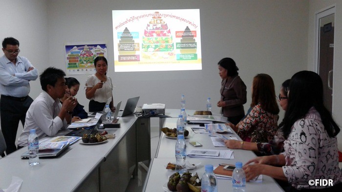 For the health of children in Cambodia ~ One more step to completion of "Food-Based Dietary Guidelines "~