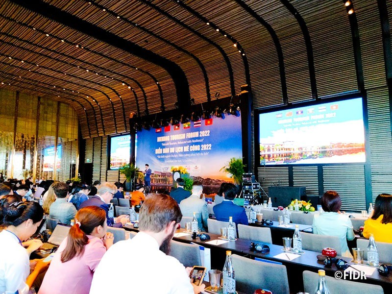 国の推薦を受け、「メコンツーリズムフォーラム」でFIDRが事例を発表しました