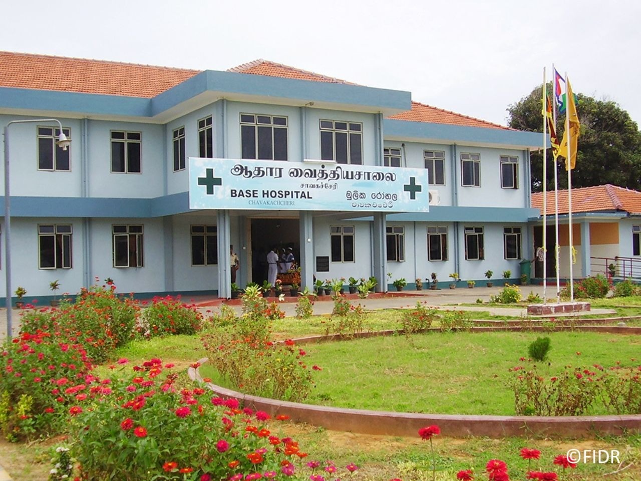 スリランカ・チャワカッチェリ郡病院小児病棟建設（2005~2006,2009~2010）