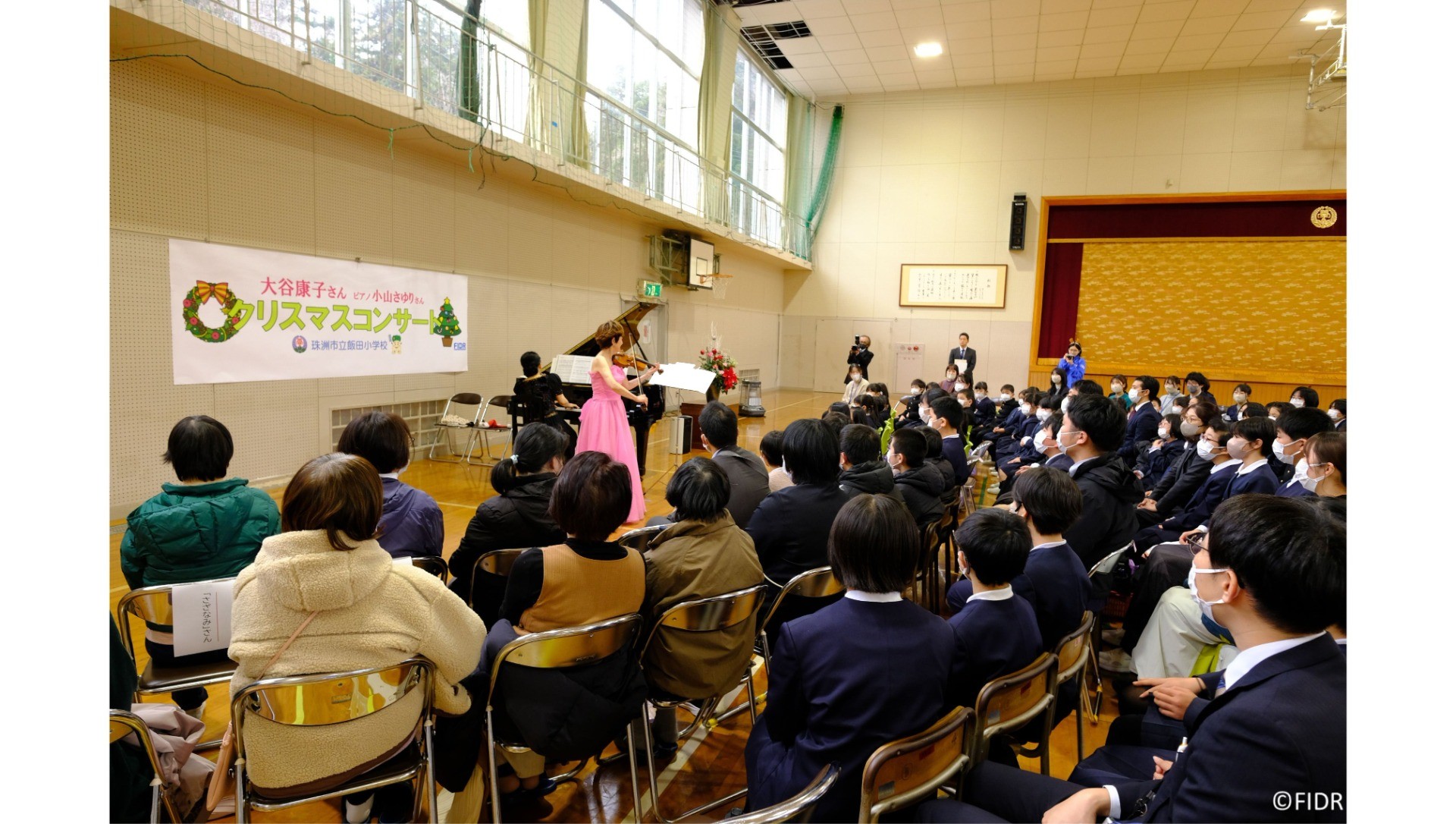 石川県珠洲市で大谷康子さんクリスマスコンサートを開催しました