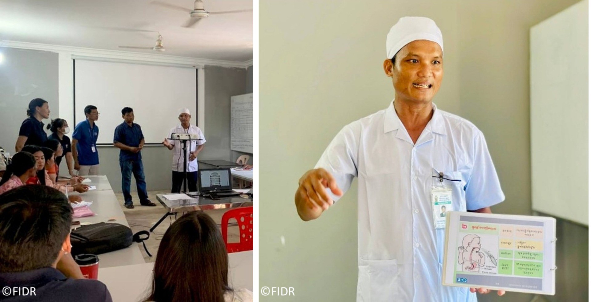 Improving Child Health in Remote Villages through Echo-Training